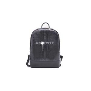NEW KNOTWTR women's night capsule backpack bag in matte black